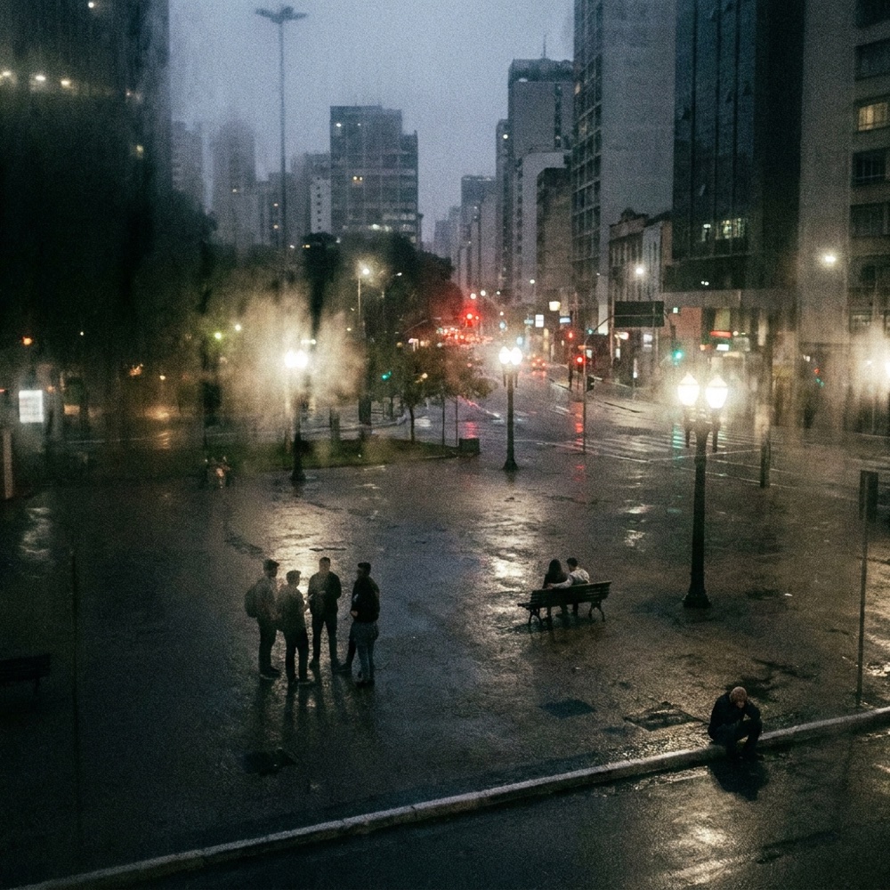 A janela, de madrugada